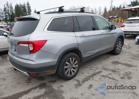 2021 Honda Pilot Awd Ex-L z USA, uszkodzony, nr VIN 5FNYF6H52MB006457